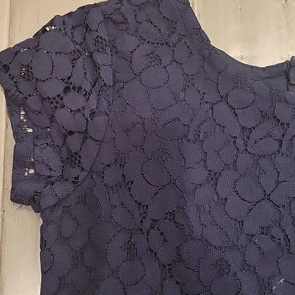 GAP Navy Lace Formal Kids Dress